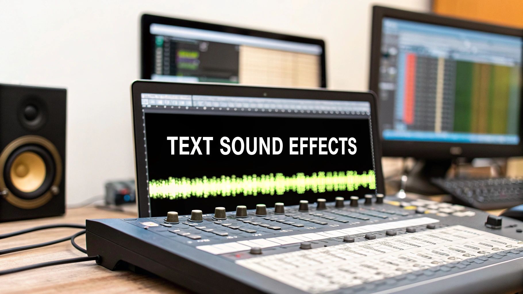 AI Text Sound Effects A Creator's Guide