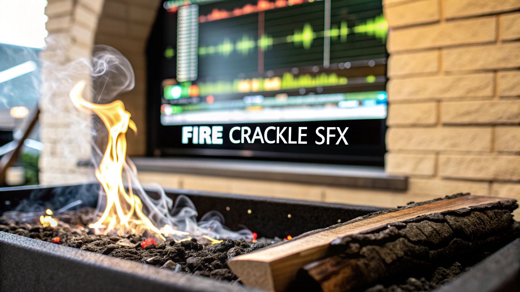 Create a Realistic Fire Crackling Sound Effect Easily