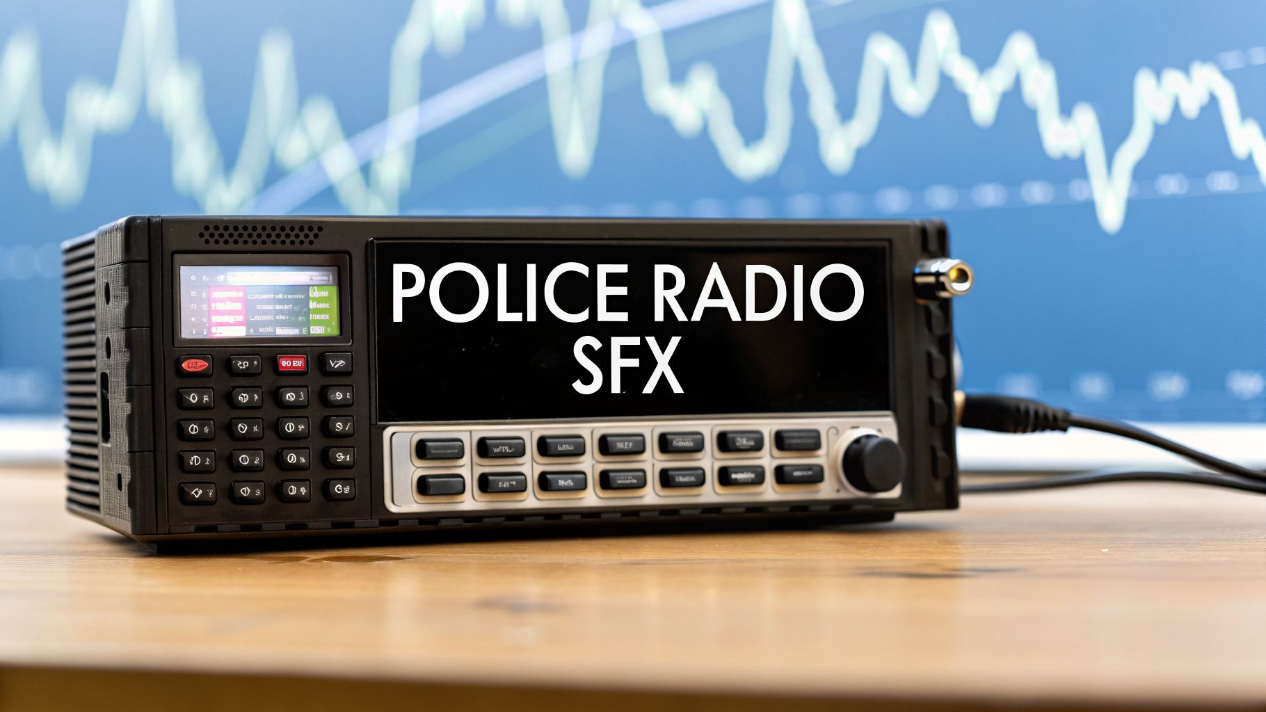 How to Create an Authentic Police Radio Sound for Film and Games