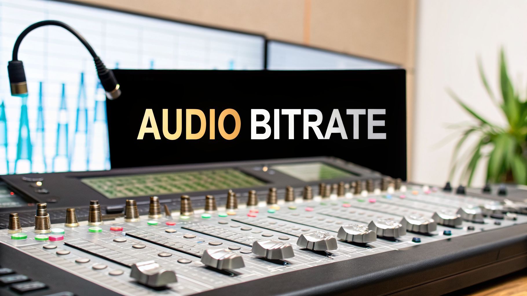 What is audio bitrate — what is audio bitrate and how it affects quality